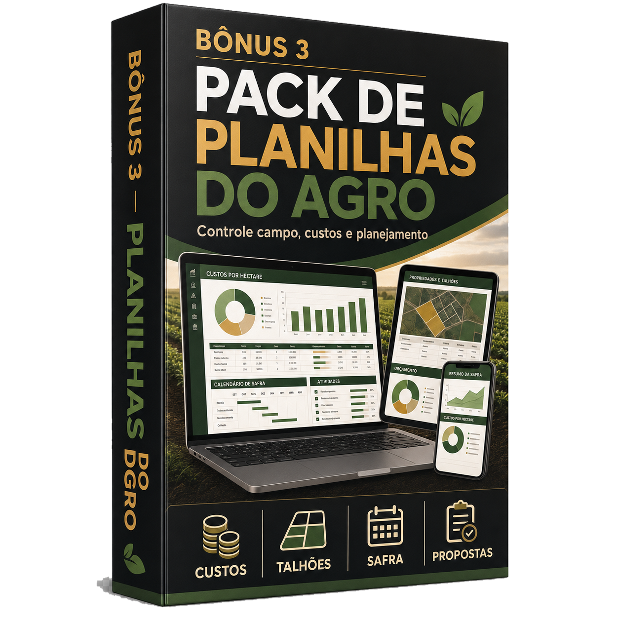 Pack de Planilhas do Agro