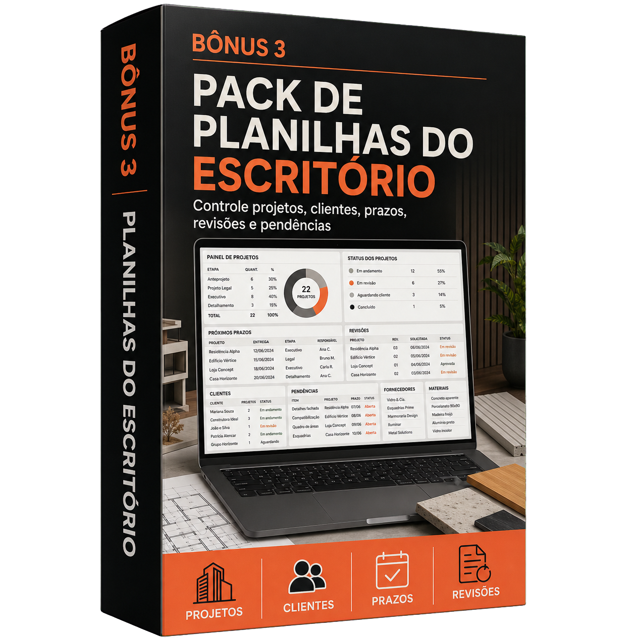 Planilhas do Escritório