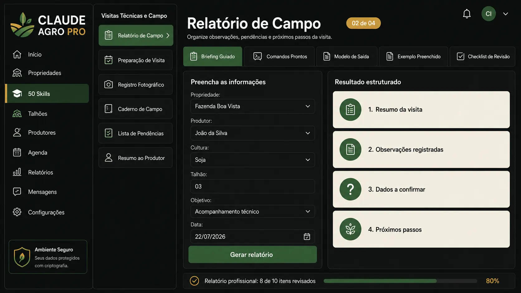As 50 Skills para o agro separadas por área