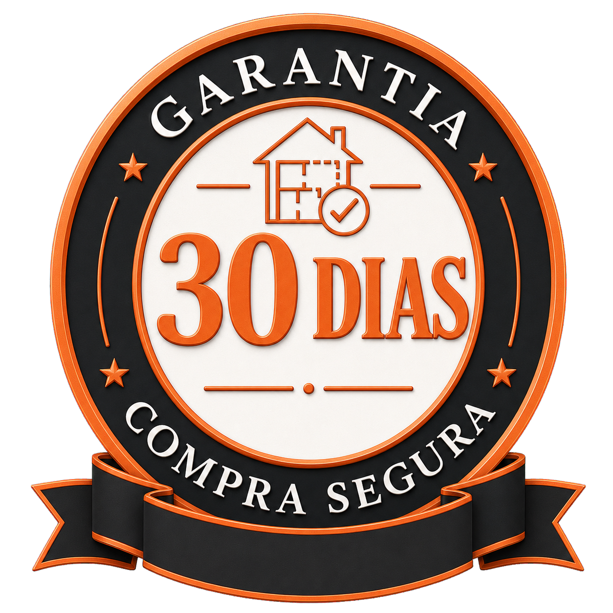 Selo de garantia de 30 dias